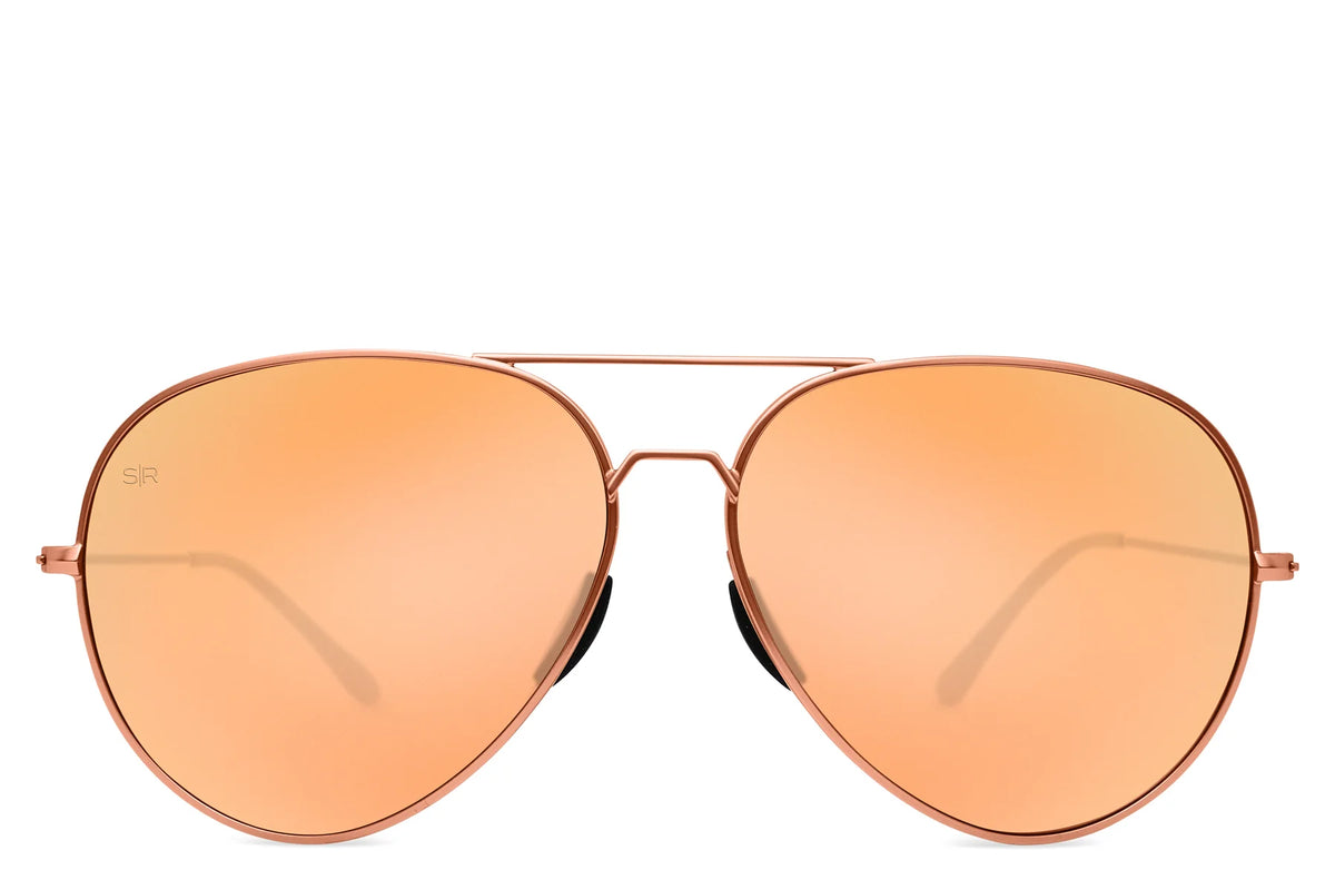 Tangle Free Aviator - Peach Polarized