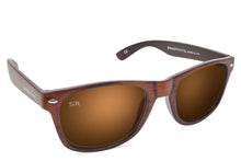 Classic Timber Readers +2.5 - Amber Woods Reading Sunglasses Shady Rays