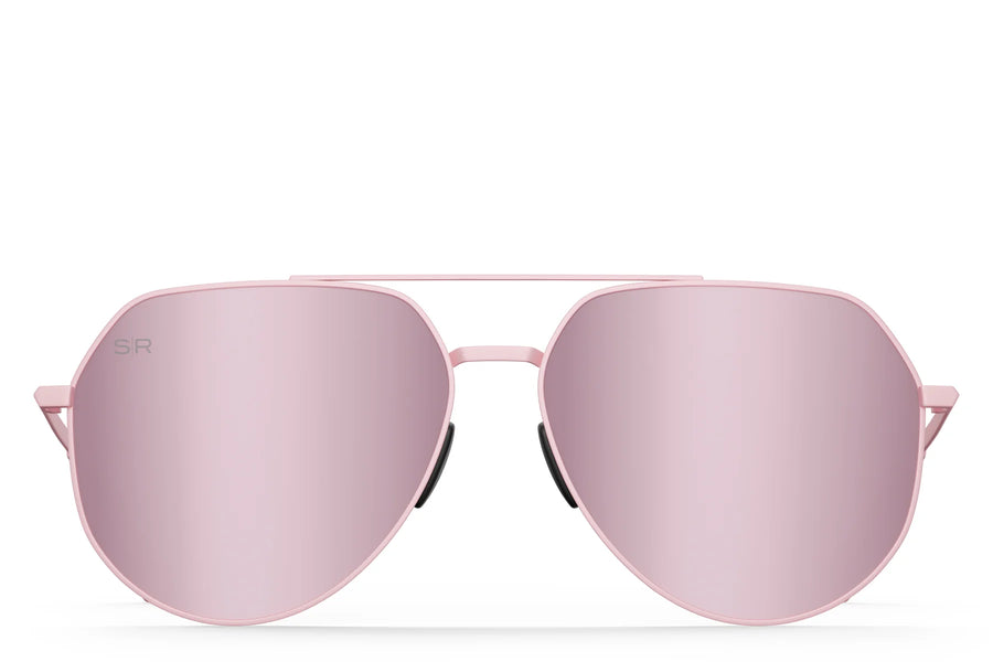 Tangle Free Aviator Hex - Rose Polarized